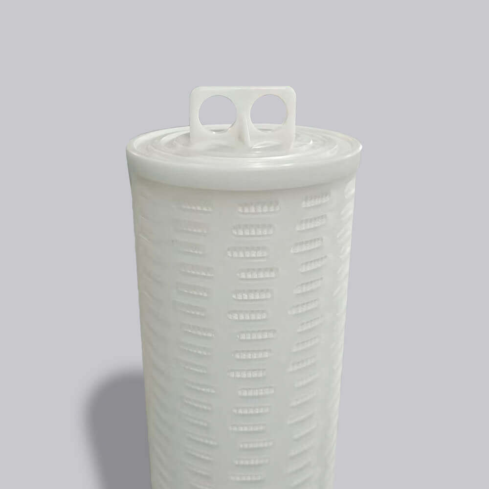 Close-up of end connection on XHKP High-Flow Filter Cartridge by XIORA